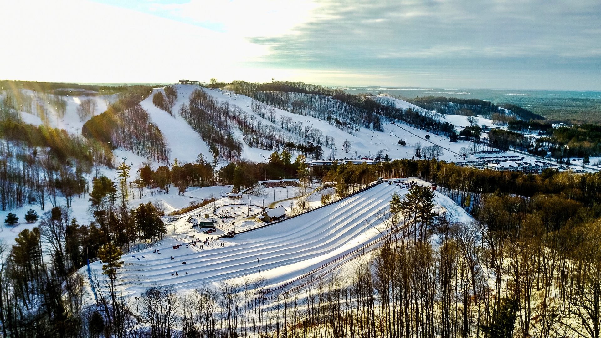 Horseshoe Valley Trail Map Snow Tubing At Horseshoe Resort