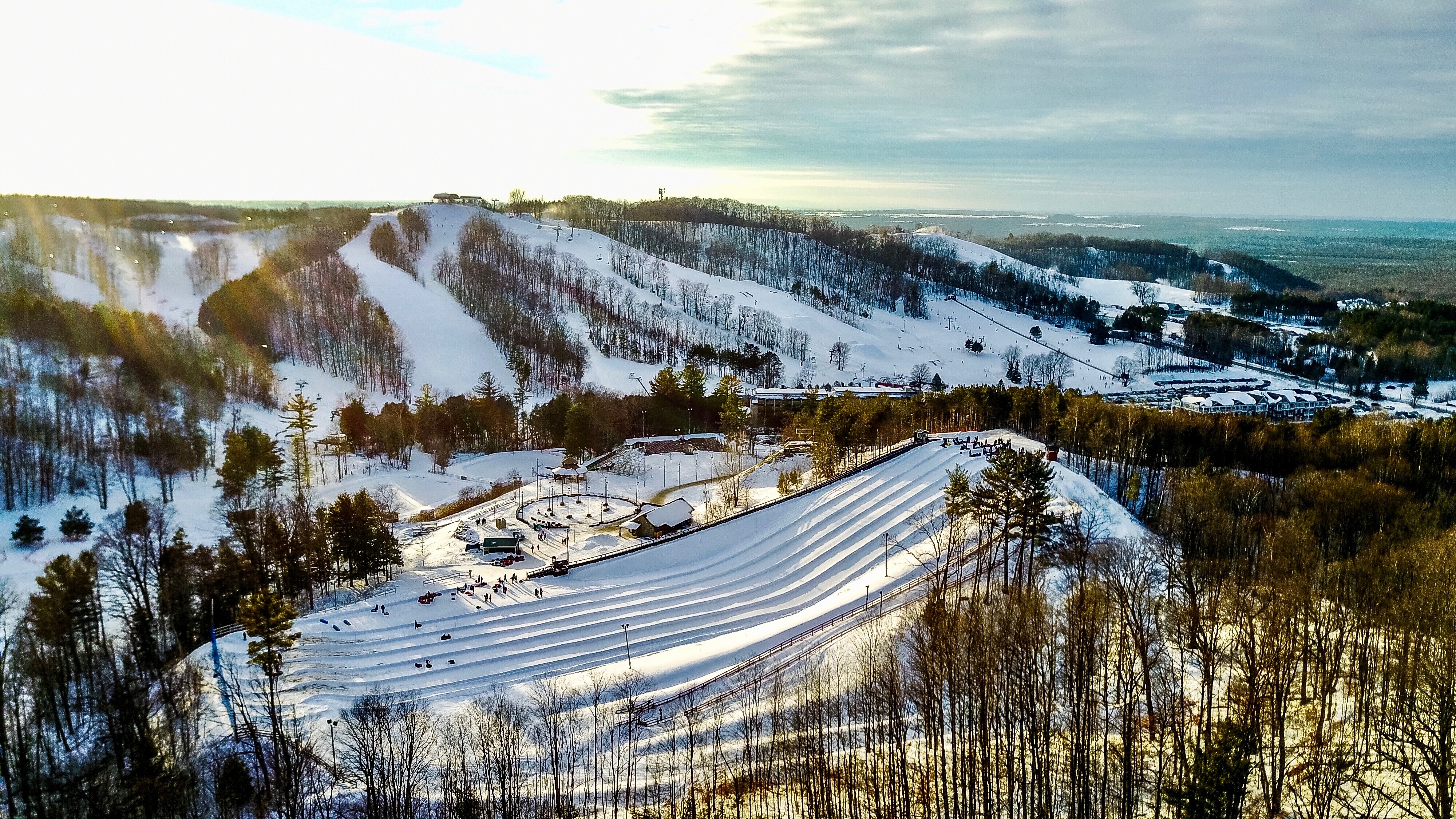 Snow Tubing At Horseshoe Resort