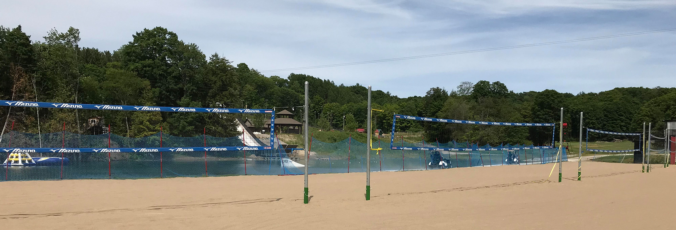 mizuno beach volleyball net