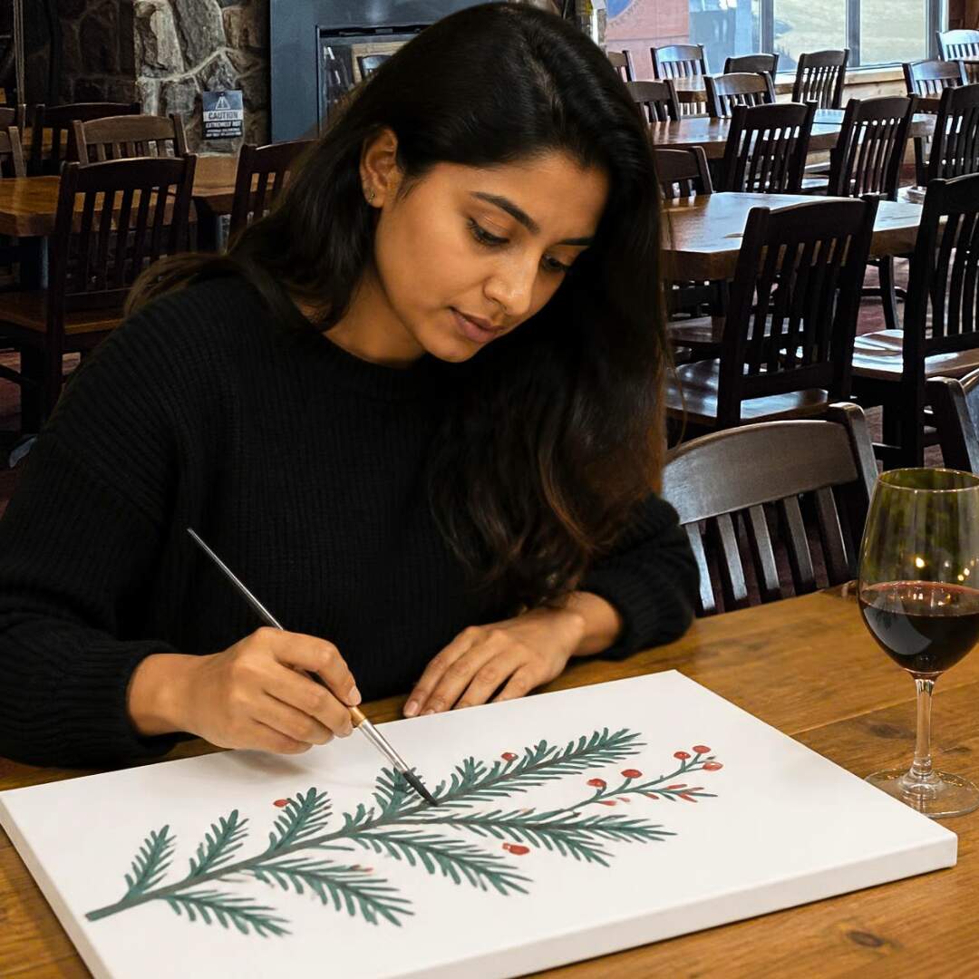 Holiday Paint N’ Sip